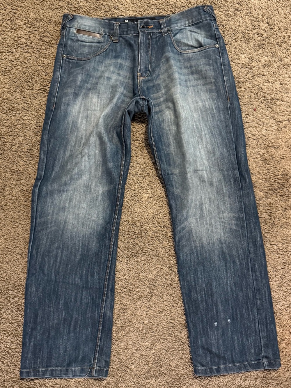 Vintage Mecca USA Jeans Mens Size 36 Y2K Cyber Grunge Hip Hop Streetwear